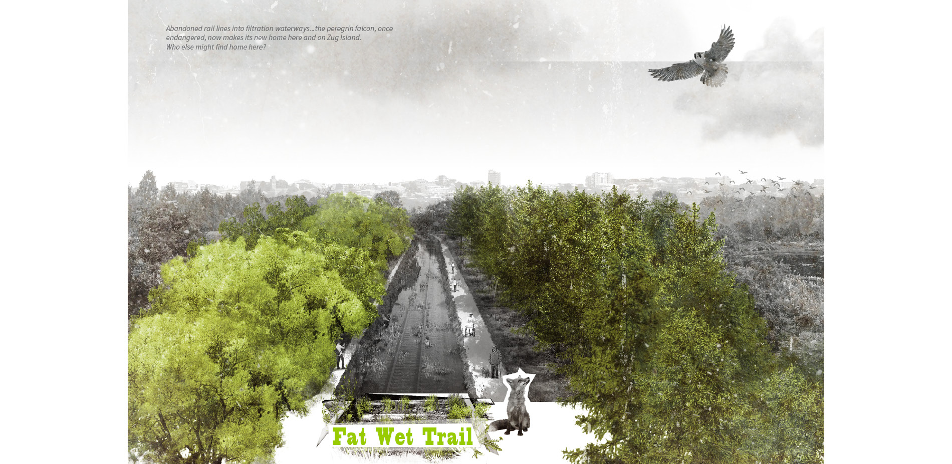 Fat Wet Trail Hedgerow